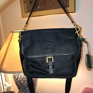 Tory Burch Perry Nylon Crossbody bag(needs cleaning but inside is still okay)